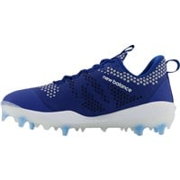 New Balance Men's Fuel Cell COMPv3 Low Molded Baseball Cleats, Royal/White