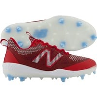New Balance Men's Fuel Cell COMPv3 Low Molded Baseball Cleats, Red/White