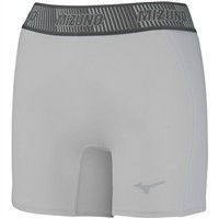 Mizuno Youth Aero Vent Padded Sliding Short, Grey