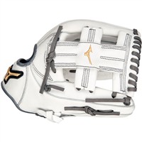 Mizuno MVP Prime 11.5in Fastpitch Softball Glove (GMVP1150PF4W), White