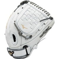 Mizuno MVP Prime 12in Fastpitch Softball Glove (GMVP1200PF4W), White