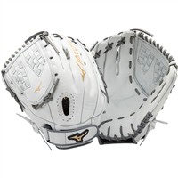 Mizuno MVP Prime 12.5in Fastpitch Softball Glove (GMVP1250PF4W), White