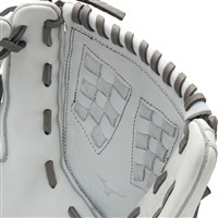 Mizuno MVP Prime 12.5in Fastpitch Softball Glove (GMVP1250PF4W), White
