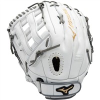 Mizuno MVP Prime 13in Fastpitch Softball Glove (GMVP1300PF4W), White