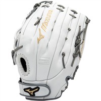 Mizuno MVP Prime 13in Fastpitch Softball Glove (GMVP1300PF4W), White
