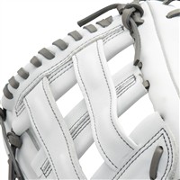 Mizuno MVP Prime 13in Fastpitch Softball Glove (GMVP1300PF4W), White