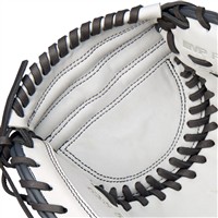 Mizuno MVP Prime 34in Fastpitch Catchers Mitt (GXS50PF4W), White