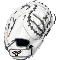 Mizuno MVP Prime 13in Fastpitch First Base Glove (GXF50FPW2), White