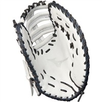 Mizuno MVP Prime 13in Fastpitch First Base Glove (GXF50FPW2), White