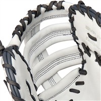 Mizuno MVP Prime 13in Fastpitch First Base Glove (GXF50FPW2), White