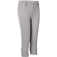 Easton Youth Pro+ Pull Up Baseball Pant, Grey