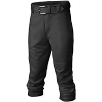 Easton Youth Pro+ Pull Up Baseball Pant, Black