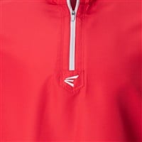 Easton Men's Alpha Long Sleeve Baseball Cage Jacket, Red