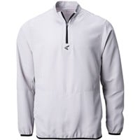 Easton Men's Alpha Long Sleeve Baseball Cage Jacket, Grey