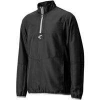 Easton Youth Alpha Long Sleeve Baseball Cage Jacket, Black