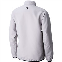 Easton Youth Alpha Long Sleeve Baseball Cage Jacket, Grey