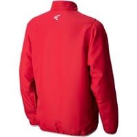 Easton Youth Alpha Long Sleeve Baseball Cage Jacket, Red