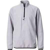 Easton Youth Alpha Long Sleeve Baseball Cage Jacket, Grey
