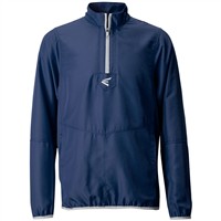 Easton Youth Alpha Long Sleeve Baseball Cage Jacket, Navy