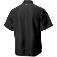 Easton Men's Alpha Short Sleeve Baseball Cage Jacket, Black