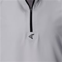 Easton Men's Alpha Short Sleeve Baseball Cage Jacket, Grey