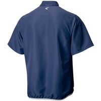 Easton Men's Alpha Short Sleeve Baseball Cage Jacket, Navy