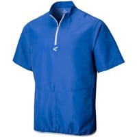 Easton Men's Alpha Short Sleeve Baseball Cage Jacket, Royal