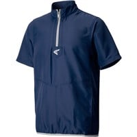 Easton Youth Alpha Short Sleeve Baseball Cage Jacket, Navy