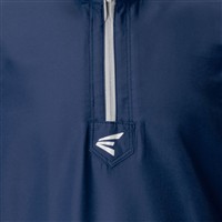 Easton Youth Alpha Short Sleeve Baseball Cage Jacket, Navy