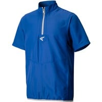 Easton Youth Alpha Short Sleeve Baseball Cage Jacket, Royal