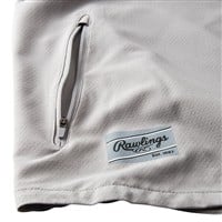 Rawlings Men's Color Sync Long Sleeve Baseball Batting Jacket, Grey