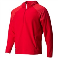 Rawlings Men's Color Sync Long Sleeve Baseball Batting Jacket, Scarlet
