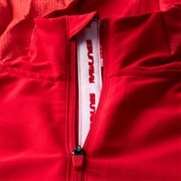 Rawlings Men's Color Sync Long Sleeve Baseball Batting Jacket, Scarlet