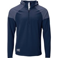 Rawlings Men's Color Sync Long Sleeve Baseball Batting Jacket, Navy