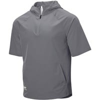 Rawlings Men's Color Sync Short Sleeve Baseball Batting Jacket, Dark Grey
