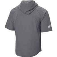 Rawlings Men's Color Sync Short Sleeve Baseball Batting Jacket, Dark Grey
