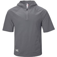 Rawlings Men's Color Sync Short Sleeve Baseball Batting Jacket, Dark Grey