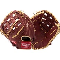 Rawlings Sandlot 12.5in First Base Glove (SFM18S), Wine