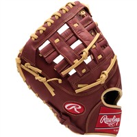 Rawlings Sandlot 12.5in First Base Glove (SFM18S), Wine