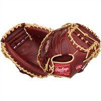 Rawlings Sandlot 33in Catchers Mitt (SCM33SS), Wine