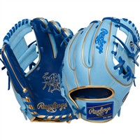 Rawlings Heart of the Hide Contour 312U 11.25in Baseball Glove (PROR312U-2R), Light Blue