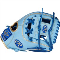 Rawlings Heart of the Hide Contour 312U 11.25in Baseball Glove (PROR312U-2R), Light Blue