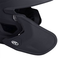 Rawlings Adult Mach Adjust Matte Batting Helmet, Black