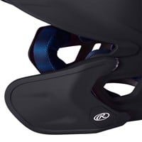Rawlings Adult Mach Adjust Matte Batting Helmet, Black