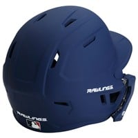 Rawlings Adult Mach Adjust Matte Batting Helmet, Navy