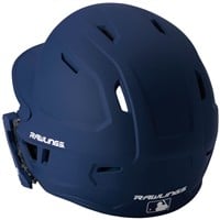 Rawlings Adult Mach Adjust Matte Batting Helmet, Navy