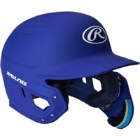 Rawlings Adult Mach Adjust Matte Batting Helmet, Royal