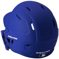Rawlings Adult Mach Adjust Matte Batting Helmet, Royal