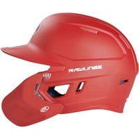 Rawlings Adult Mach Adjust Matte Batting Helmet, Scarlet