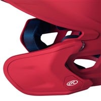 Rawlings Adult Mach Adjust Matte Batting Helmet, Scarlet